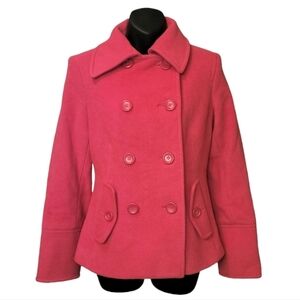 Express Cashmere Blend Peacoat Sz S